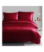 iShopping - Maguari Satin Silk Duvet Cover Red (0384)
