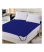 iShopping - Maguari Double Mattress Pad Topper Blue