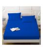 iShopping - Maguari Single Quilted Mattress Protector Blue (0260)
