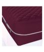 iShopping - Maguari Single Zipper Mattress Cover Maroon