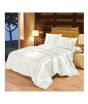 iShopping - Maguari Soft Silk Shine King Bed Sheet White