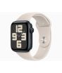 iShopping - Apple Watch SE 2023 Midnight Aluminum Case With Sport Band-Starlight-44mm-GPS