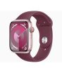 iShopping - Apple Watch Series 9 Pink Aluminum Case With Sport Band-GPS-41 mm-Mulberry