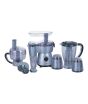 iShopping - National Gold 9 in 1 Food Processor Blender - Silver (NG-2135)
