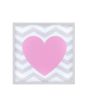 iShopping - Premier Home Pink Heart Led Light Box (2502162)