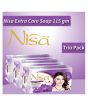 iShopping - Nisa Extra Care Beauty Soap Purple 115gm (Pack of 3)
