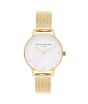 iShopping - Olivia Burton White Dial Women's Watch Gold (OB16MDW35)