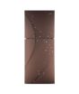 iShopping - Orient Crystal 350 Freezer-on-Top Refrigerator 13 Cu Ft Brown