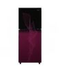 iShopping - Orient Crystal 380 Freezer-on-Top Refrigerator 14 Cu Ft Glaze Purple