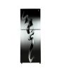 iShopping - PEL Curved Glass Door Freezer-on-Top Refrigerator 12 cu ft (PRCGD-6460)
