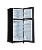 iShopping - PEL Curved Glass Door Freezer-on-Top Refrigerator 12 cu ft (PRCGD-6460)