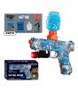 iShopping - Planet X Mini Gel Blaster Rechargeable Gun With Glasses Blue (PX-11738)