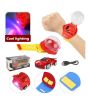 iShopping - Planet X Mini Watch RC Police Car Red (PX-11675)