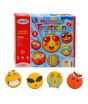 iShopping - Planet X Mould & Paint Emoticon Fridge Magnet For Kids (PX-11403)