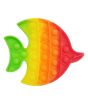 iShopping - Planet X Pop Bubble Fidget Rainbow Angel Fish Silicone Toy (PX-11115)