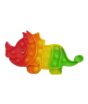 iShopping - Planet X Pop Bubble Fidget Rainbow Rhinoceros Silicone Toy (PX-11121)