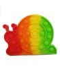 iShopping - Planet X Pop Bubble Fidget Rainbow Snail Silicone Toy (PX-11112)