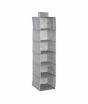 iShopping - Premier Home 6 Section Grey Hanging Garment Organiser (1901449)