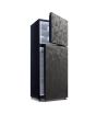iShopping - PEL Glass Door Freezer-on-Top Refrigerator 8 Cu Ft Grey Prism (PRGD-2200)