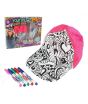 iShopping - Planet X DIY Painting Cloth Hat With 3 Different Colors Pink (PX-11485)