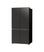 iShopping - Hitachi 4 Door French Bottom Freezer Refrigerator 20 Cu Ft Glass Mauve Gray (R-WB640VF)