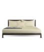 iShopping - Rainbow Linen Bed Sheet Set King Size Tan (Pack Of 3)