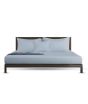 iShopping - Rainbow Linen Bed Sheet Set Queen Size Silver Grey (Pack Of 3)