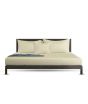 iShopping - Rainbow Linen Bed Sheet Set Queen Size Tan (Pack Of 3)