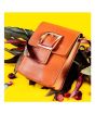 iShopping - Rangoon Buckle Flip Bag For Women Brown