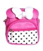 iShopping - Rangoon Polka Mini Backpack For Women Shocking Pink