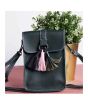 iShopping - Rangoon Tassels Mobile Bag For Women Green