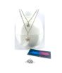 iShopping - Vero by Sania Rebecca Flower Double Chain Necklace Set (E-272)