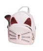 iShopping - Rangoon Cat Face Mini Backpack For Women Off-White