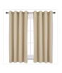 iShopping - Sajid Zaib Velvet Jacquard Curtains 2 Pcs Biege