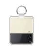 iShopping - Samsung Clear Cover With Ring For Galaxy Z Flip 3 5G