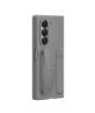 iShopping - Samsung Silicone Grip Case with Stand for Z Fold6-Grey