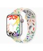 iShopping - Apple Watch Series 9 Silver Aluminum Case With Sport Band-GPS-41 mm-Pride Edition