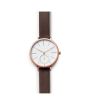 iShopping - Skagen Hagen Leather Women's Watch Dark Brown (SKW2356)
