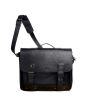 iShopping - Snug Austin 2.0 Double Studs Leather Laptop Bag Black