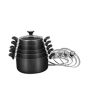 iShopping - Sonex Casserole Galaxy Cookware Set Glass Lid - 5 Pieces