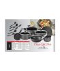 iShopping - Sonex Classic Nonstick Cookware Gift Set Black - 18 Pcs