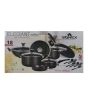 iShopping - Sonex Nonstick Cookware Gift Set Black - 18 Pcs
