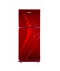 iShopping - Orient Ruby 260 Freezer-On-Top Glass Door Refrigerator 9 Cu Ft-Space Red