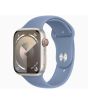 iShopping - Apple Watch Series 9 Starlight Aluminum Case With Sport Band-GPS & Cellular-41 mm-Winter Blue