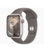 iShopping - Apple Watch Series 9 Starlight Aluminum Case With Sport Band-GPS-45 mm-Clay