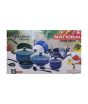 iShopping - Super National Non Stick Cookware Gift Set - 15 Pcs