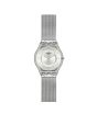 iShopping - Swatch Metal Knit Women's Watch Silver (SFM118M)