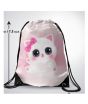 iShopping - Traverse Cute Kitty Printed Drawstring Bag (T279DRSTR)