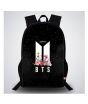 iShopping - Traverse BTS Printed School Bag For Unisex Black (T343TWH)