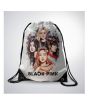 iShopping - Traverse Black Pink Digital Printed Drawstring Bag (T572DRSTR)